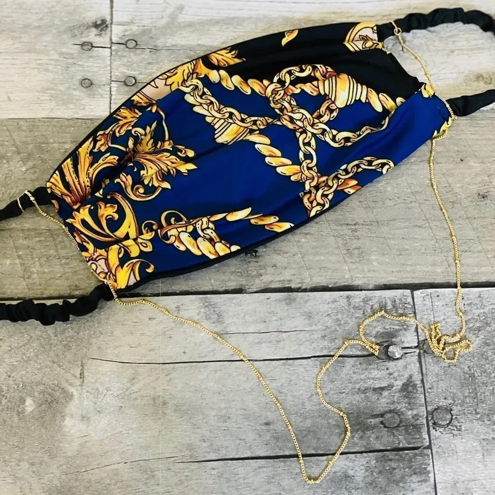 Paisley Chain Mask